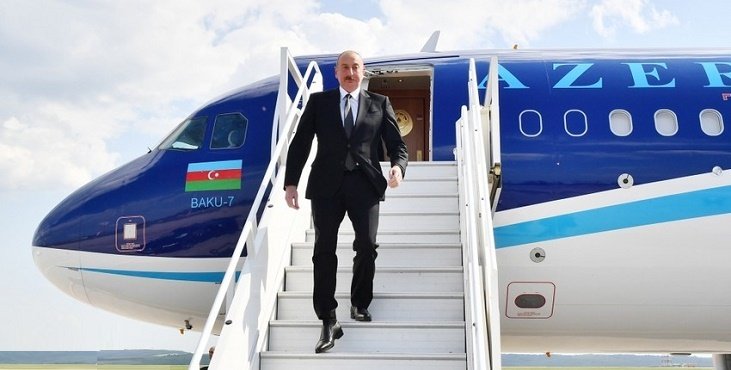 Prezident İlham Əliyev Türkmənistanda səfərdədir