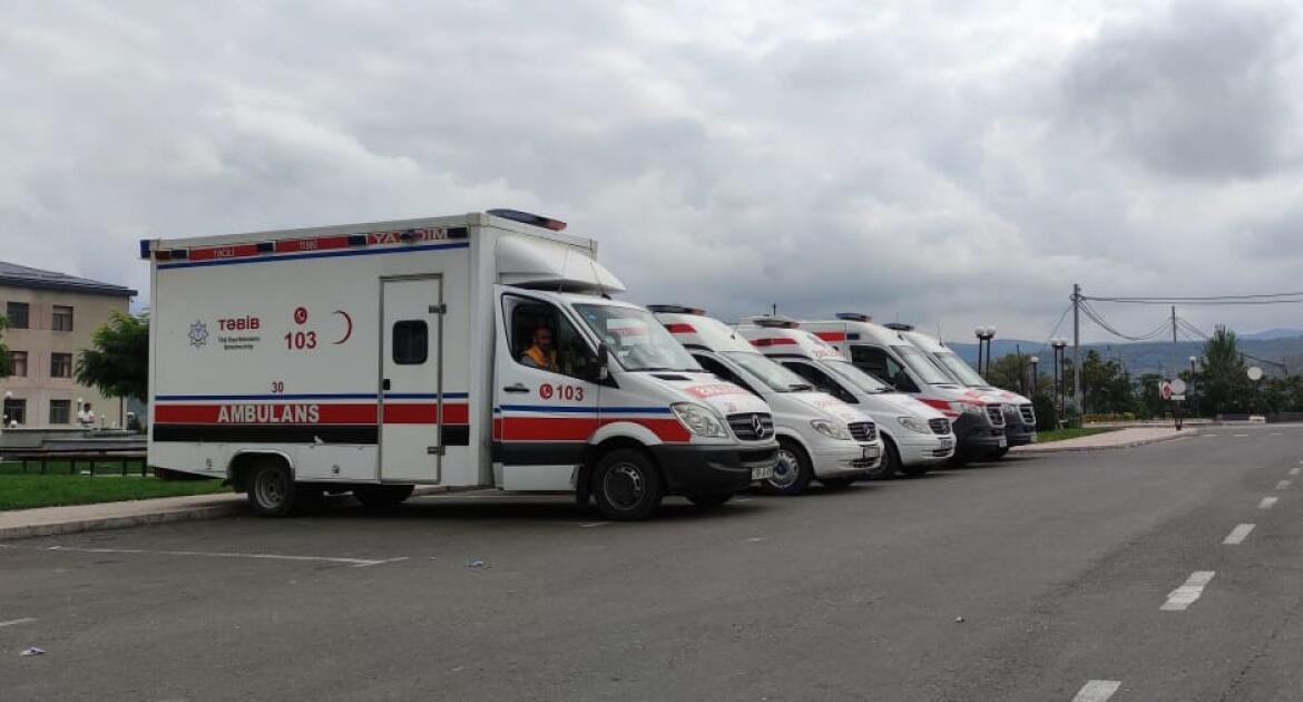Xankəndidə poliklinika quruldu - FOTO