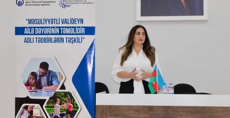 Samux rayonunda "Valideyn- övlad münasibəti" mövzusunda təlim – FOTOLAR