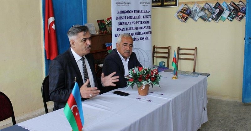 Quba Regional Qeyri-Hökumət Təşkilatlarının Resurs və Təlim Mərkəzi İctimai Birliyinin layihə çərçivəsində növbəti tədbiri - Quba Regional Qeyri-Hökumət Təşkilatlarının Resurs və Təlim Mərkəzi İctimai Birliyinin layihə çərçivəsində növbəti tədbiri -
