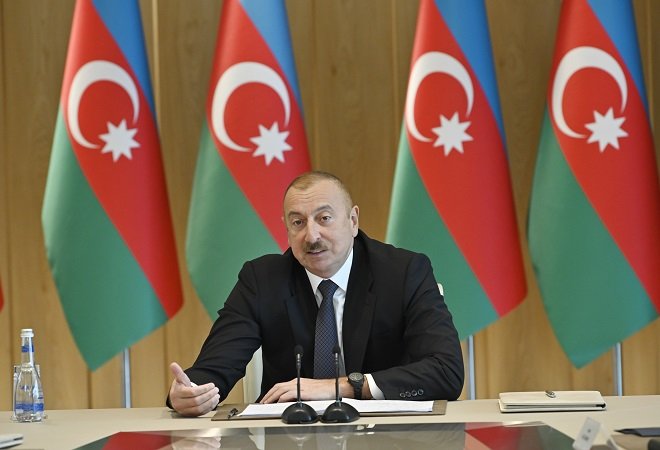 Azərbaycan Prezidenti: “Sülh sazişinin imzalanmasına doğru əlavə addımlar atırıq” - VİDEO