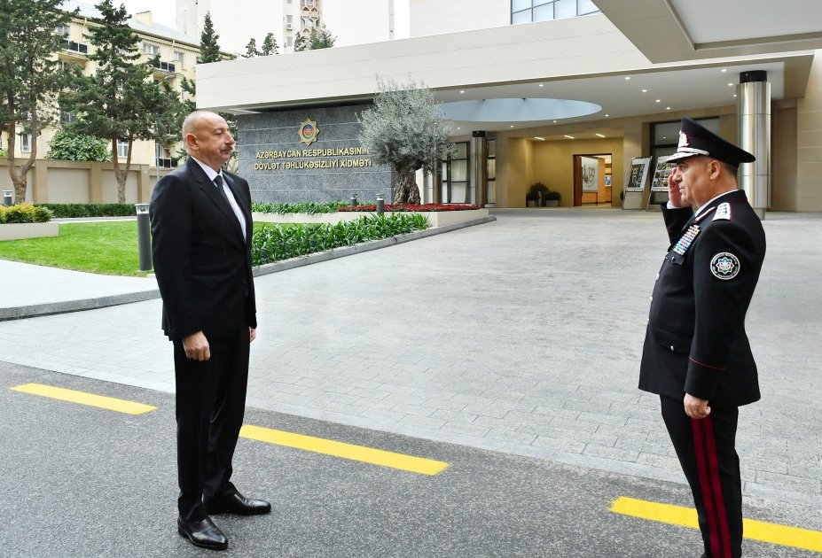 Prezident DTX-nin yeni binasının açılışında - FOTO+VİDEO