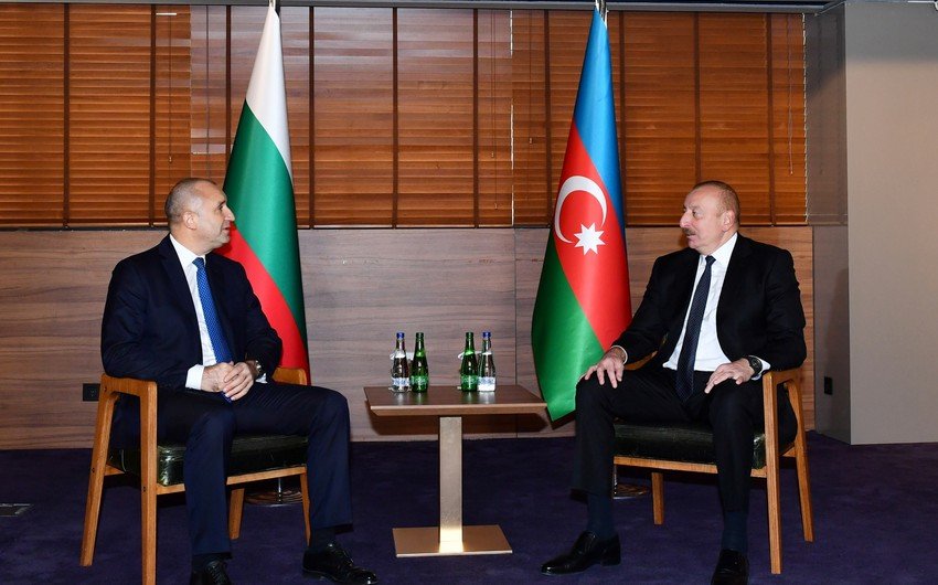 İlham Əliyev Rumen Radev ilə təkbətək GÖRÜŞDÜ