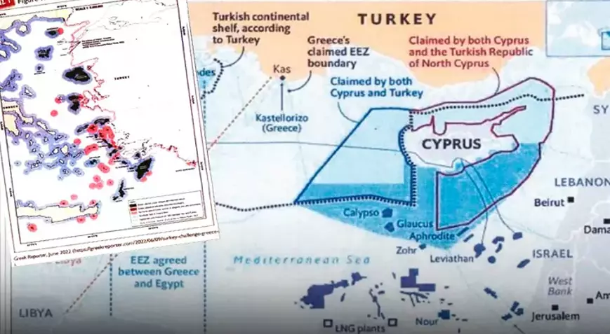 ABŞ-ın gizli Türkiyə xəritəsi Yunanıstanda qalmaqala səbəb oldu - FOTO