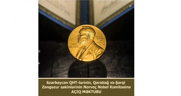 Azərbaycan QHT-ləri, Qarabağ və Şərqi Zəngəzur sakinləri Vardanyanla bağlı Norveç Nobel Komitəsinə açıq məktub göndərib