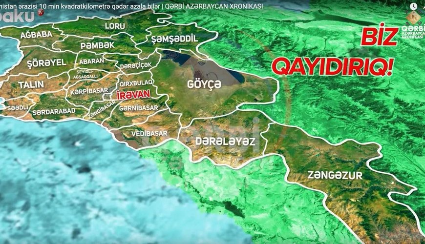 Ermənistanı QORXUDAN XƏRİTƏ: Qeqamyan niyə narahatdır? - FOTO