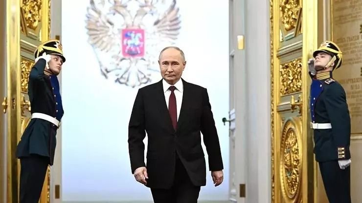 Kremldə mərasim: Putinin 5-ci prezidentlik müddəti başlayır