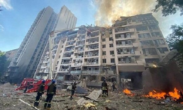 Rusiya Kiyevə ballistik raketlərlə hücumu etdi: İtkilər var