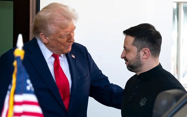 Zelenski Trampın təklifini qəbul etdi