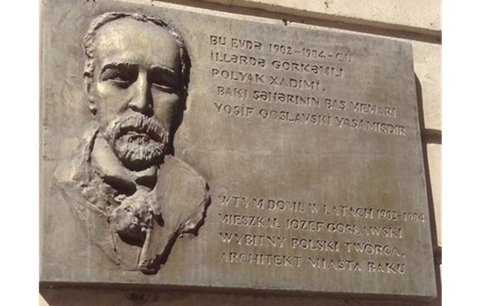 Böyük arxitektor, bakılı Qoslavski