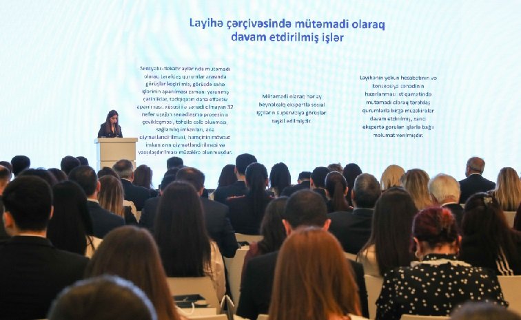“Küçə mühitində olan uşaqlarla iş sahəsində aidiyyəti qurumlar arasında fəaliyyət mexanizminin inkişafı” layihəsinin yekununa həsr edilmiş konfrans keçirilib