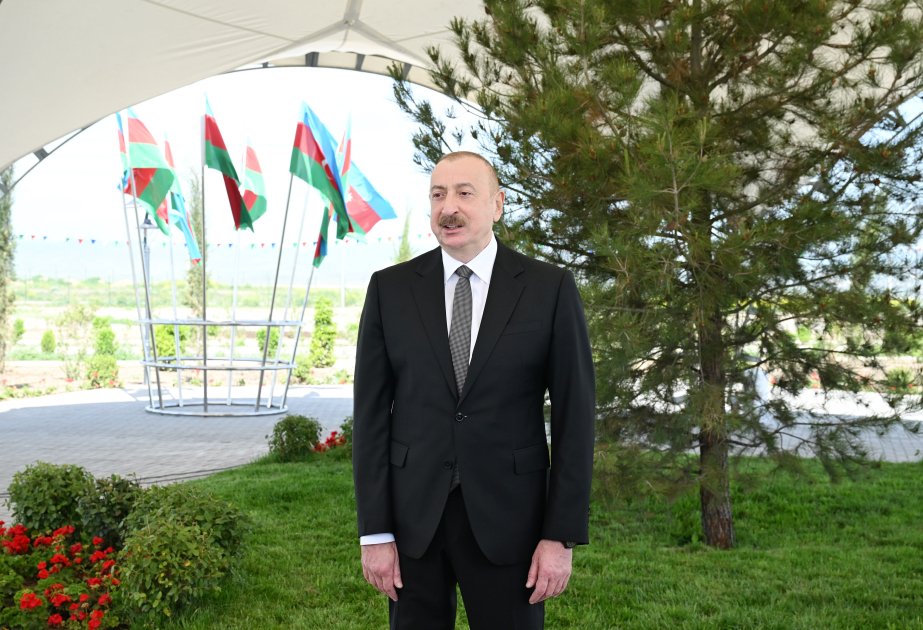Prezidentdən MESAJ: “Bu torpaqların sahibi həmişə biz olmuşuq”