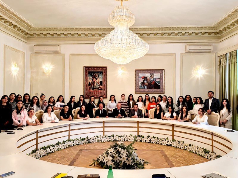 “Ulduz”lu görüşlər”in növbəti qonağı Elçin Mirzəbəyli olub - FOTOLAR
