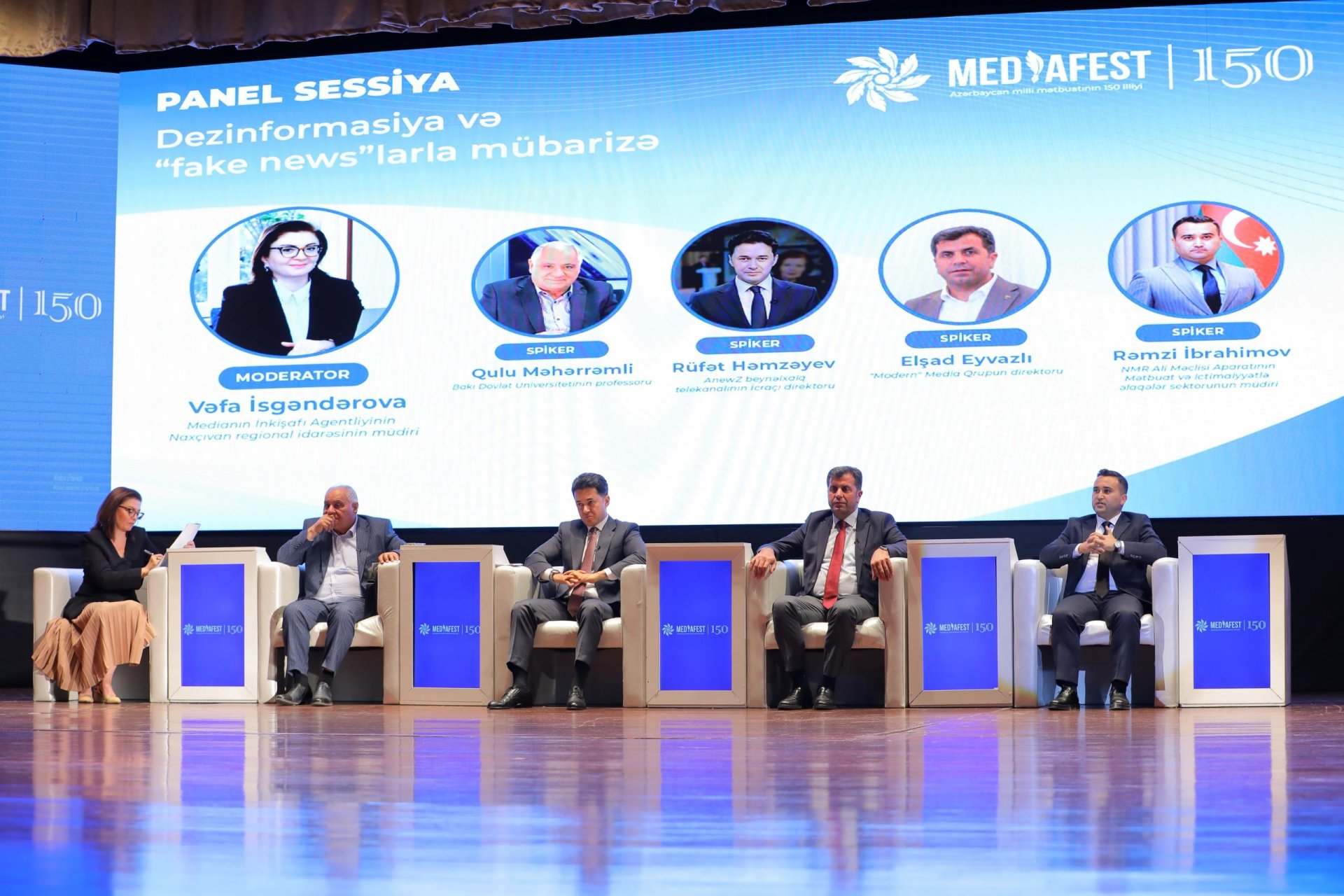 “MEDİAFEST-2025” çərçivəsində panel müzakirə keçirildi – FOTOLAR