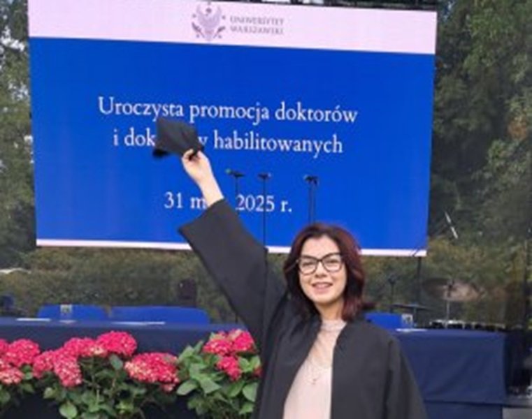 Həmyerlimiz Varşava Universitetində doktorluq dərəcəsi alıb