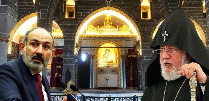 Nikol Paşinyan erməni kilsəsinə savaş açdı - Hədəfi II Qaregindir