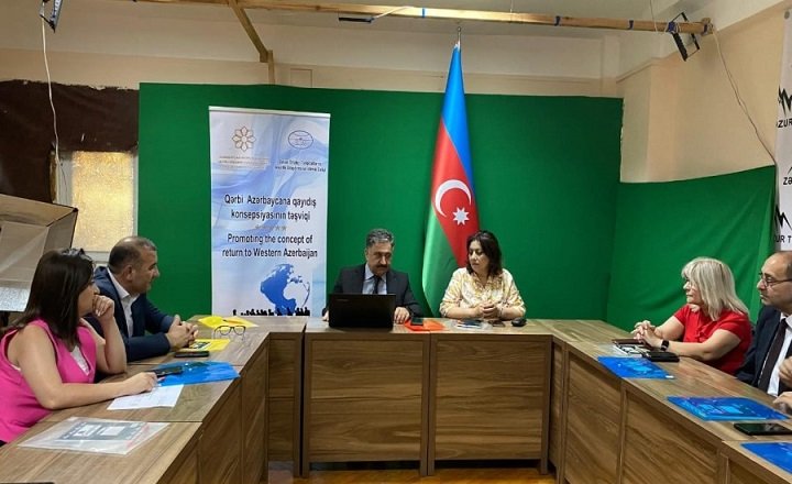 Sosial Strateji Tədqiqatlar və Analitik Araşdırmalar İctimai Biriyi layihə çərçivəsində növbəti görüş keçirib - FOTOLAR