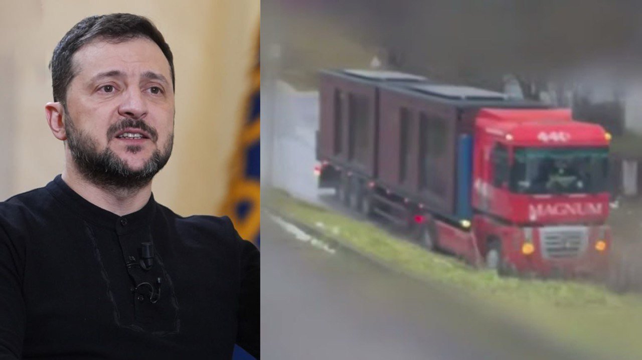 Zelenski SİRLƏRİ AÇDI – “Sürücülərin də dron daşıdıqlarından xəbəri olmayıb” – VİDEO