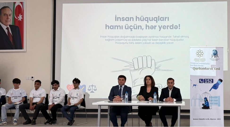 XXI Əsrin Qadınları İB ”Qurbanların səsi" layihəsi çərçivəsində Bakı şəhərində tədbir keçirib
