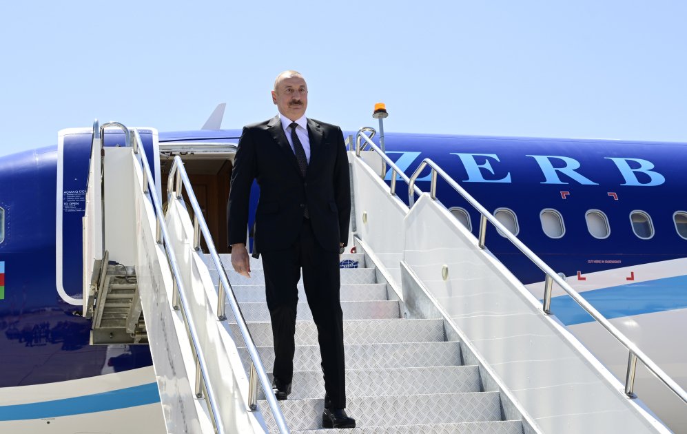 İlham Əliyev Türkiyəyə GETDİ - FOTO