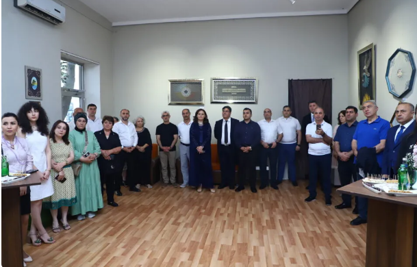 Tanınmış rəssam Tünzalə Məmmədzadənin fərdi sərgisi keçirildi - FOTO
