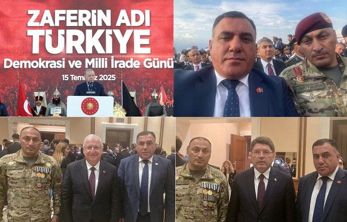 Türkiyədə dövlət tədbirlərində Azərbaycan nümayəndələri də iştirak edib