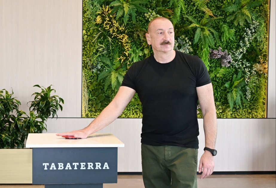 Prezident Ağdamda “Tabaterra”nın AÇILIŞINDA