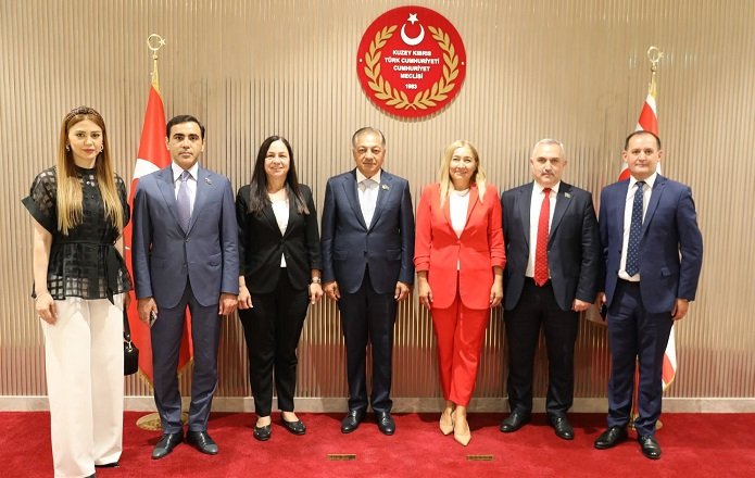 Milli Məclisinin nümayəndə heyəti Şimali Kipr Türk Respublikasında rəsmi səfərdədir – FOTOLAR