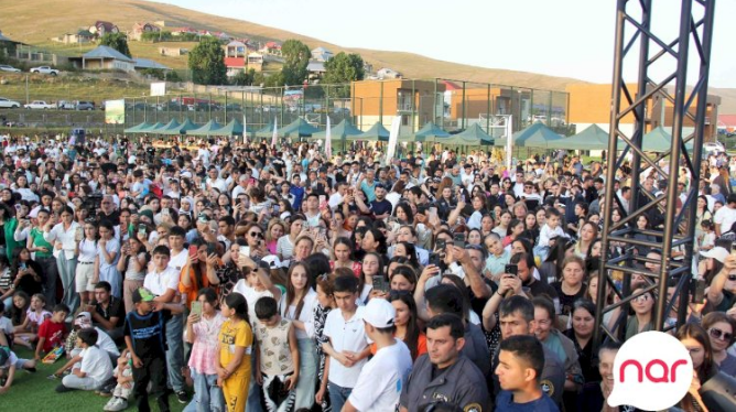 “Nar” Daşkəsən festivalında iştirak etdi