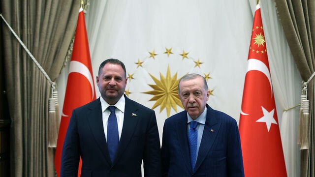 Ərdoğan Ukrayna Prezident Aparatının rəhbəri Yermakı qəbul edib