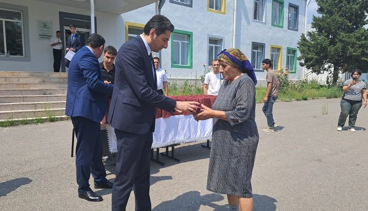 Həsənrizəyə köçürülən ailələrə açarlar təqdim olundu – FOTOLAR