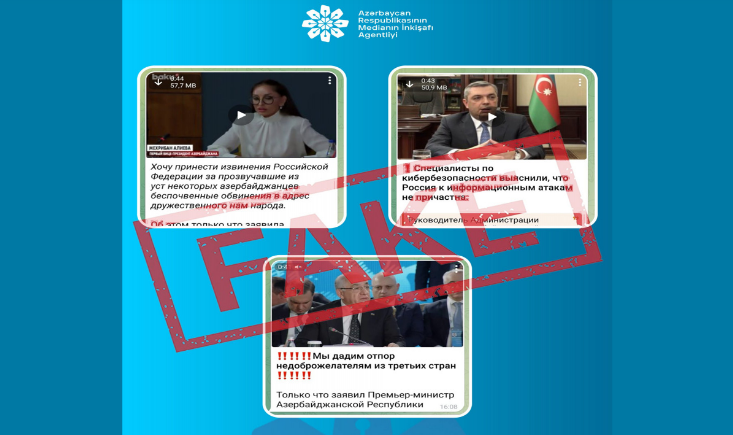 Azərbaycanın bir sıra dövlət xadimləri adından saxta açıqlamalar yayılıb