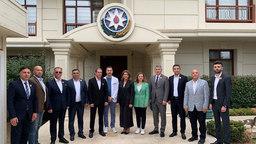 Qazi jurnalistlər Azərbaycanın İstanbuldakı Baş Konsulluğunda - FOTOLAR