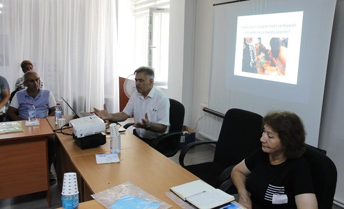 QHT regionda maarifləndirmə tədbirlərini davam etdirir - FOTOLAR