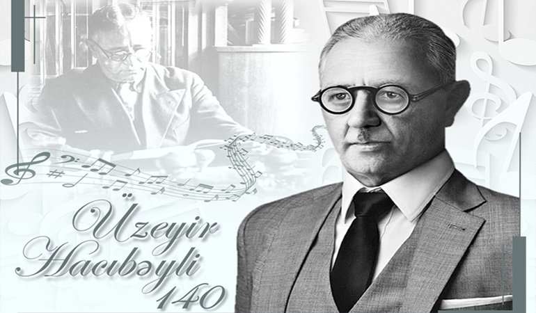 Ekran sənətimizin beşiyi başında - Üzeyir bəy Hacıbəyli-140