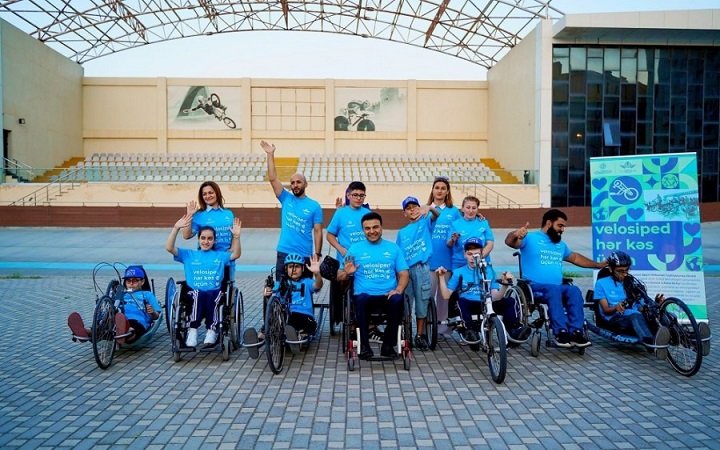 “Velosiped Hər Kəs Üçün!” layihəsinin ikinci günü praktiki təlim və velosiped sürüşləri ilə davam etdi - FOTOLAR