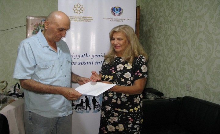 Xalq artisti “Beynəlxalq Əlillər Cəmiyyəti” İctimai Birliyinə müraciət etdi