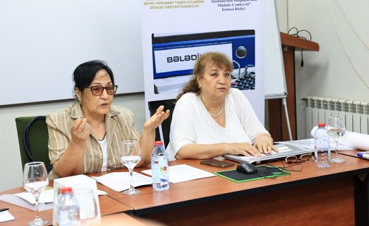 Lənkəranda “Bələdiyyə fəaliyyətinin genişləndirilməsi” layihəsi çərçivəsində növbəti təlim keçirildi - FOTOLAR