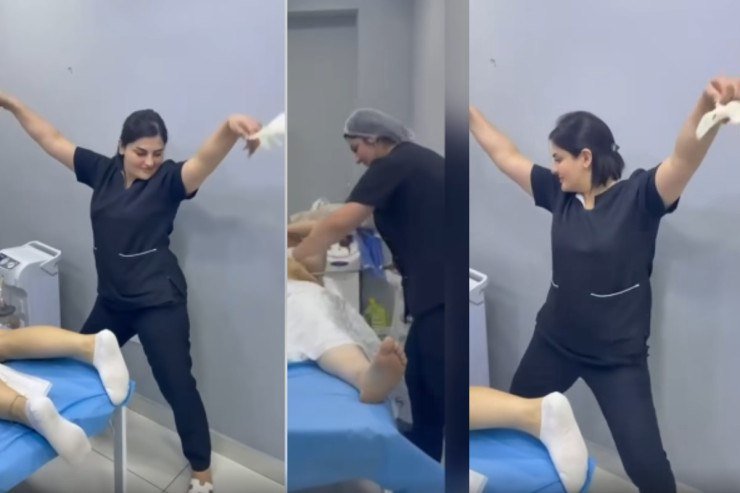 Əməliyyat zamanı daha bir biabırçılıq: Xəstənin çılpaq görüntüləri yayıldı – VİDEO