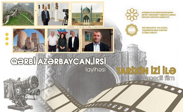 QHT Qərbi Azərbaycan irsi ilə bağlı filmin çəkilişlərini yekunlaşdırıb - FOTOLAR /VİDEO