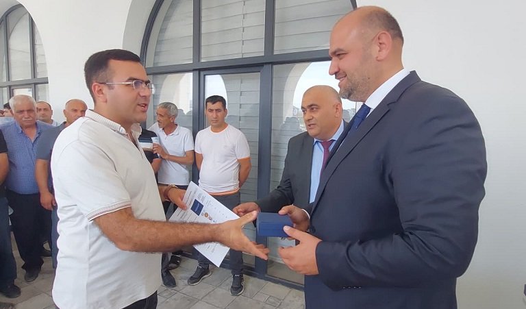 Köç karvanı Ağdamın Xıdırlı kəndində - FOTO