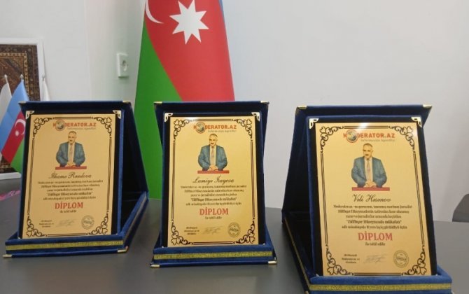 "Zülfüqar Hüseynzadə mükafatı" müsabiqəsinin qalibləri mükafatlandırılıb
