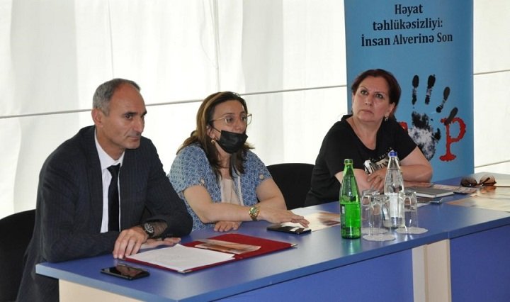 Şabranda “Həyatların təhlükəsizliyi: İnsan Alverinə Son” layihəsi çərçivəsində tədbir keçirildi - FOTOLAR