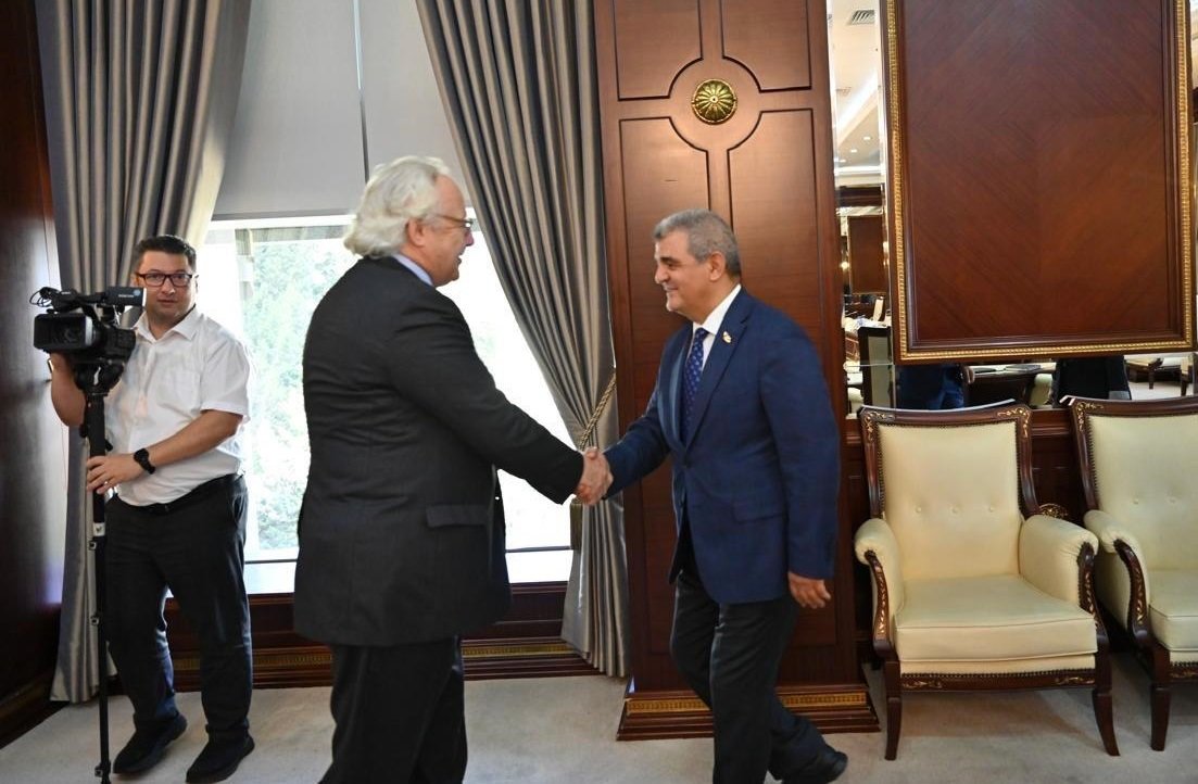 Milli Məclisin komitəsində alman qonaqlarla görüş keçirilib - FOTO