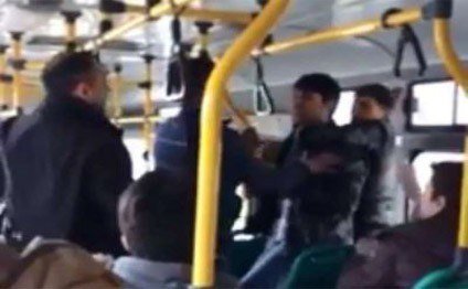 Bakıda avtobusda dava: Sərnişin həbs edildi