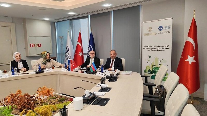 İstanbulda Qarabağ və Şərqi Zəngəzura “yaşıl sərmayə”nin cəlbi müzakirə olunub - FOTOLAR