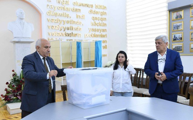 "Qaçqınkom" yanında İctimai Şuraya seçkilər keçirilib - FOTO