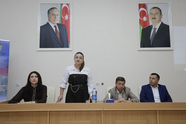Xaçmaz məktəblilərinə şəhid polkovnik-leytenant Vüsal Rüstəmovun döyüş yolu tanıdılıb - FOTOLAR