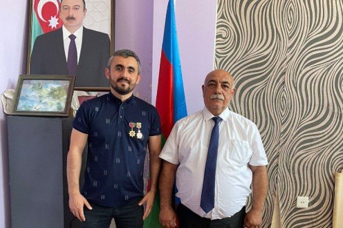 Nail Kəmərli ona verilmiş saxta medallardan İMTİNA ETDİ - FOTO