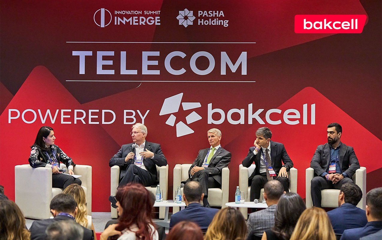 “Bakcell”in baş icraçı direktoru “INMerge” İnnovasiya Sammitində çıxış edib - Fotolar